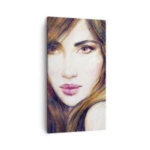 Bild auf Leinwand - Leinwandbild - Einen Penny für deine Gedanken - 45x80 cm