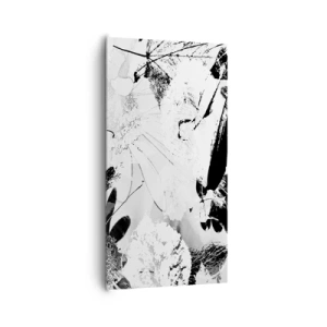 Bild auf Leinwand - Leinwandbild - Herbst negativ - 65x120 cm