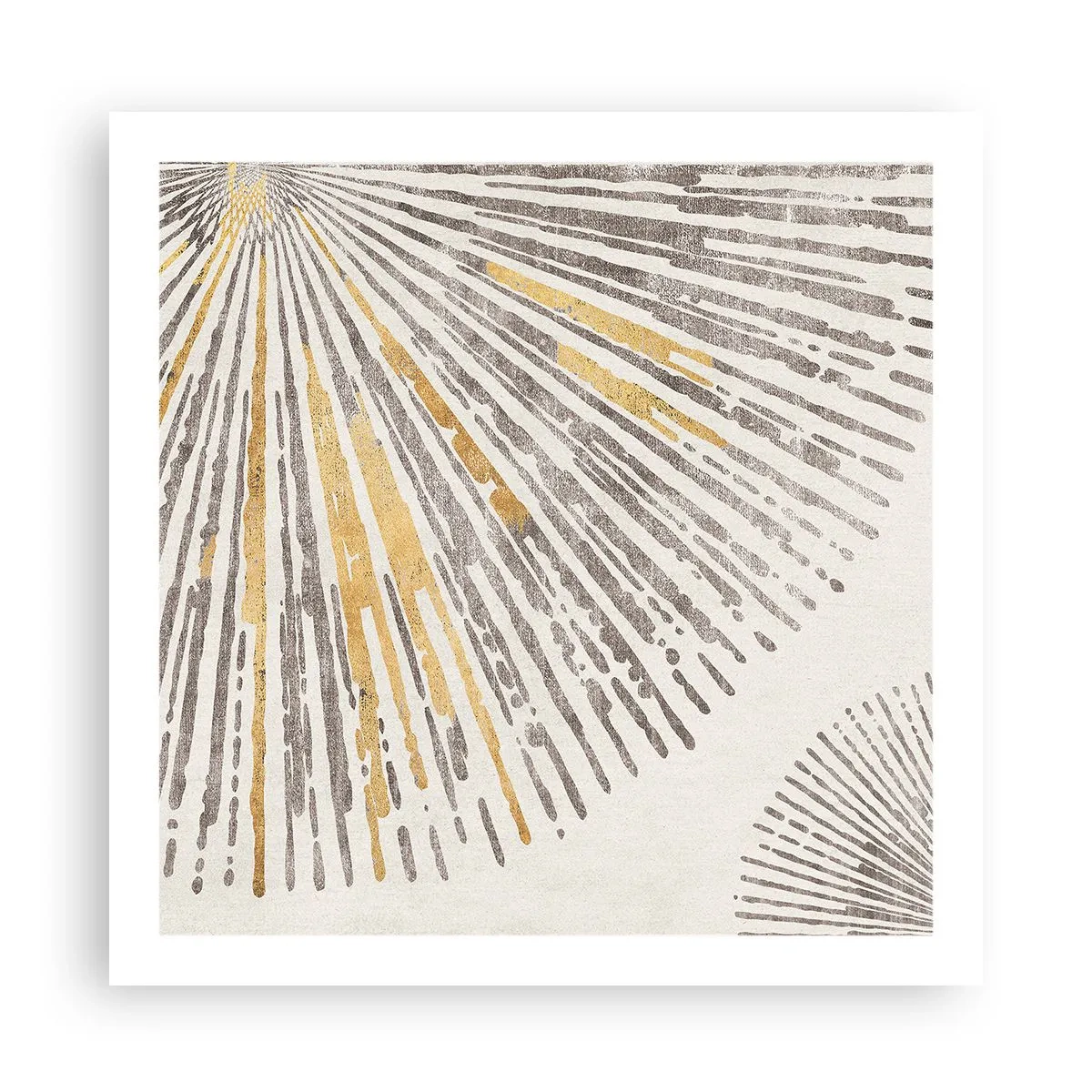 Poster - Schönheit des Strahls - 60x60 cm