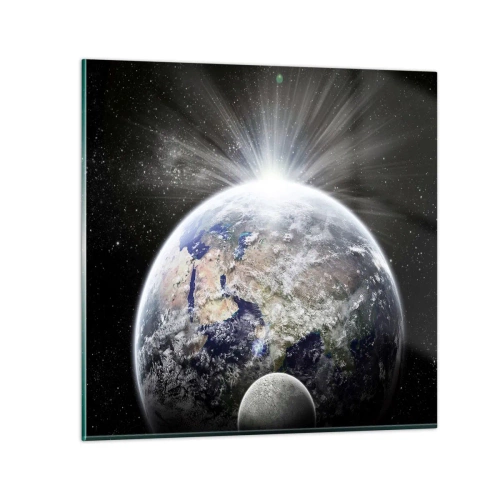 Glasbild - Bild auf glas - In voller Pracht - 40x40 cm