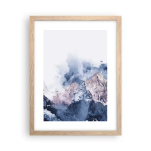 Poster in einem Rahmen aus heller Eiche - Das sind die Spitzen! - 30x40 cm