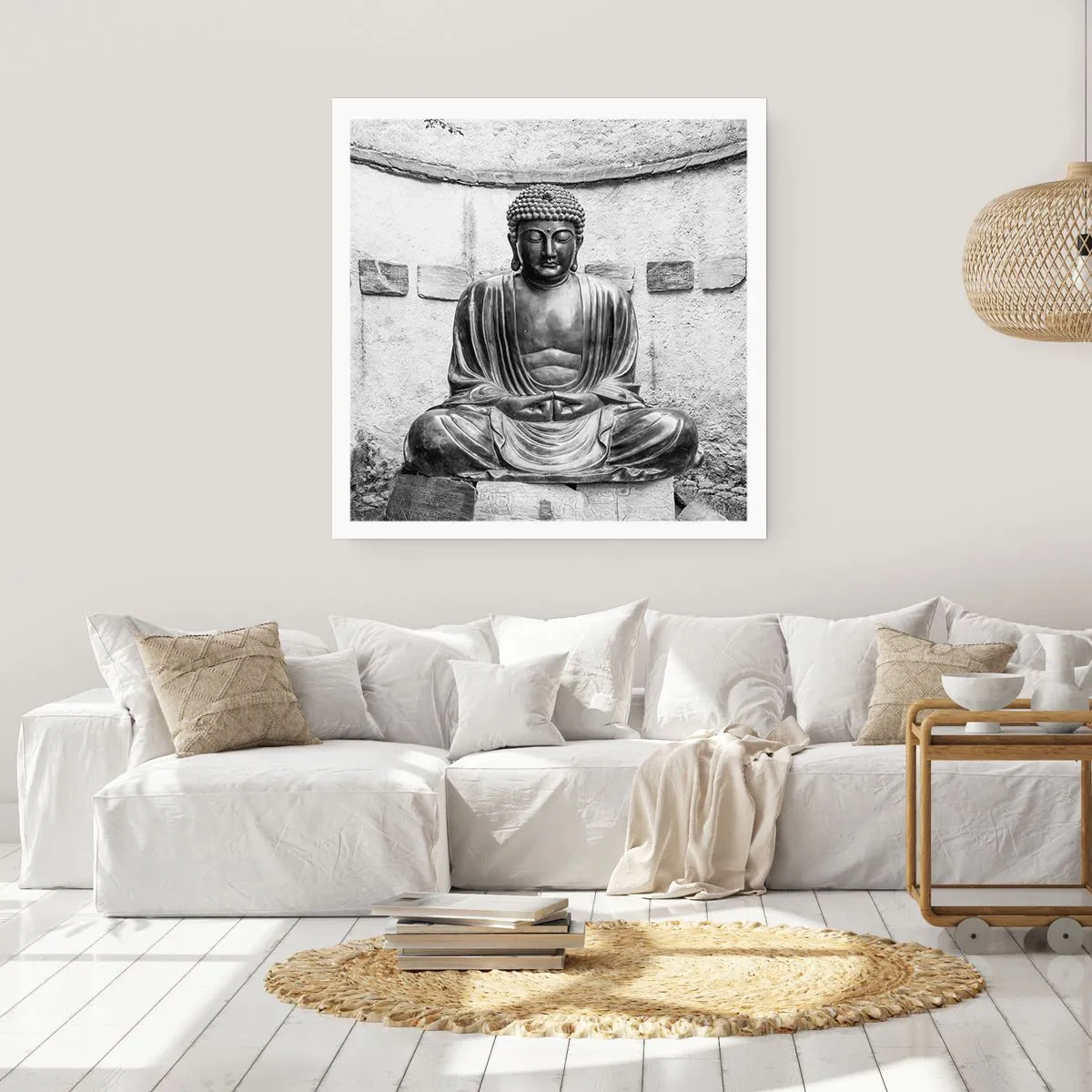 Poster - An der Quelle des Friedens - 40x40 cm