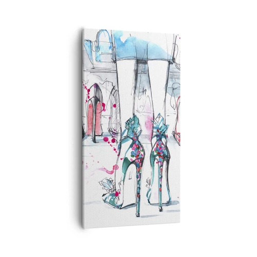Bild auf Leinwand - Leinwandbild - Sesam, mach auf - 55x100 cm