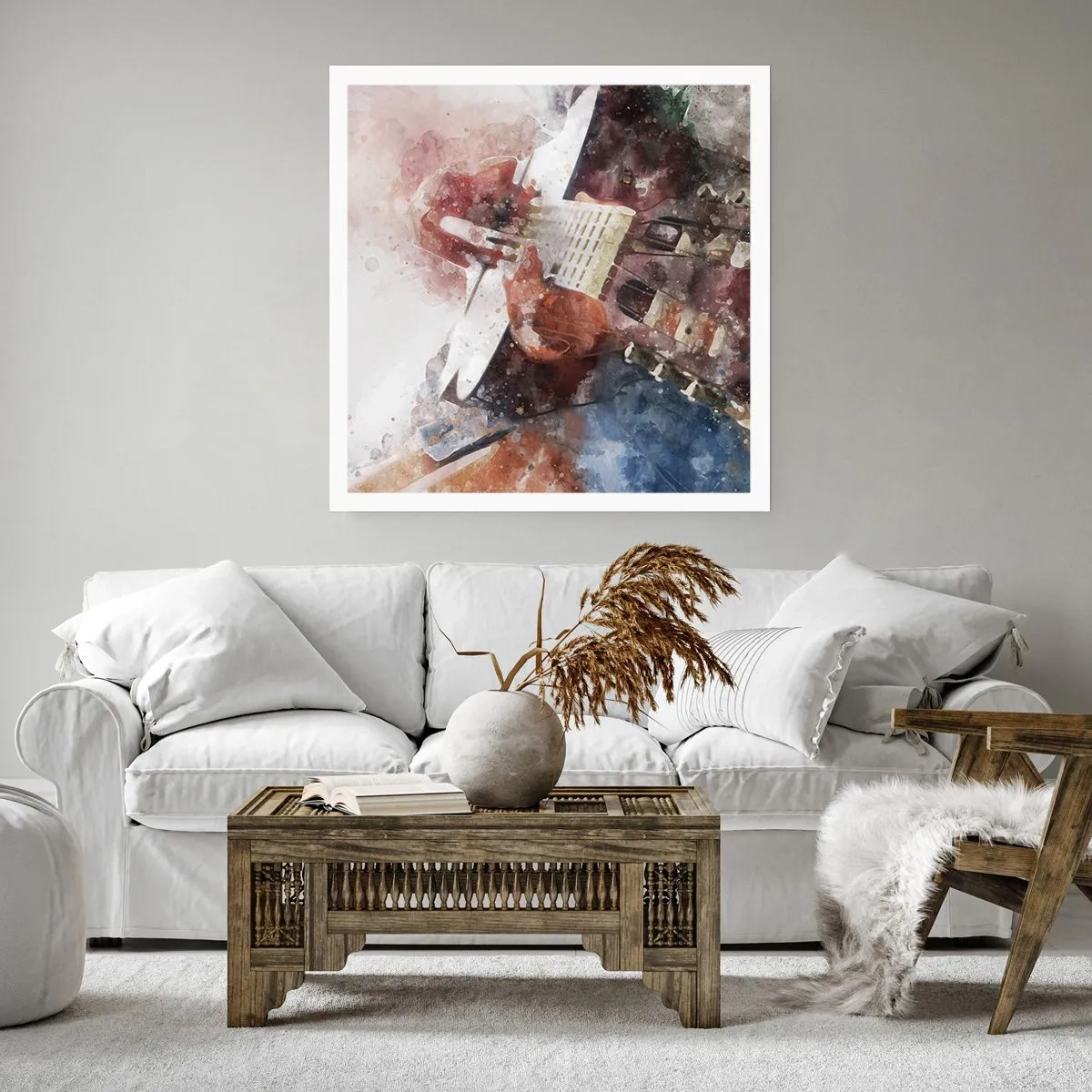 Poster - Und was halten Sie davon? - 60x60 cm