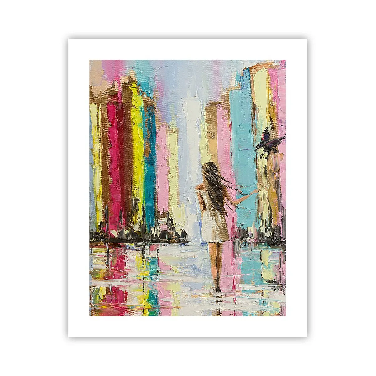 Poster - Folge mir - 40x50 cm