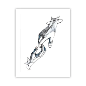 Poster - Eine gute Geste - 40x50 cm