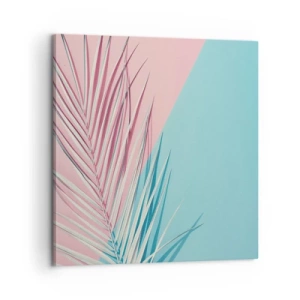 Bild auf Leinwand - Leinwandbild - Tropischer Eindruck - 60x60 cm