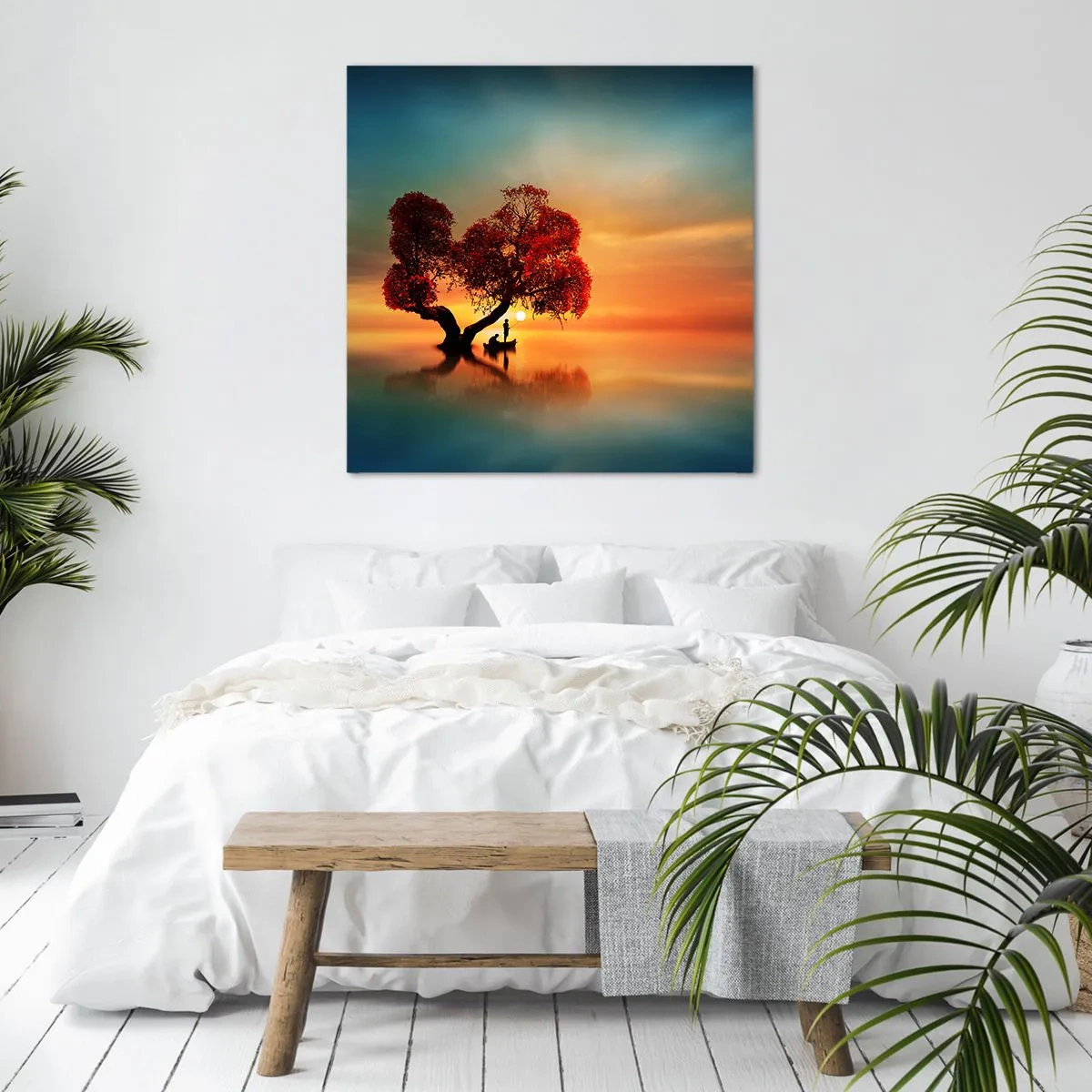 Bild auf Leinwand - Leinwandbild - Oddaysons und die Stille der Weltlosen - 70x70 cm