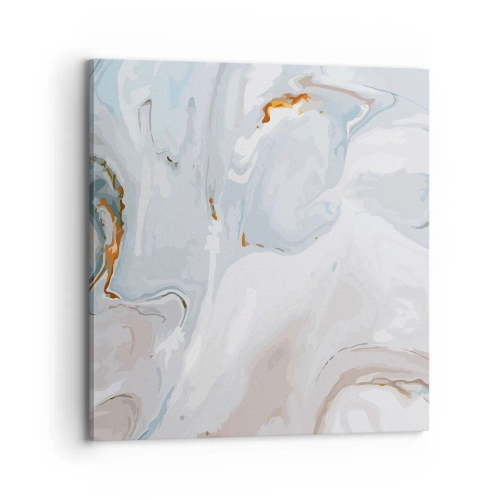 Bild auf Leinwand - Leinwandbild - Das Weiß wird erhoben - 70x70 cm