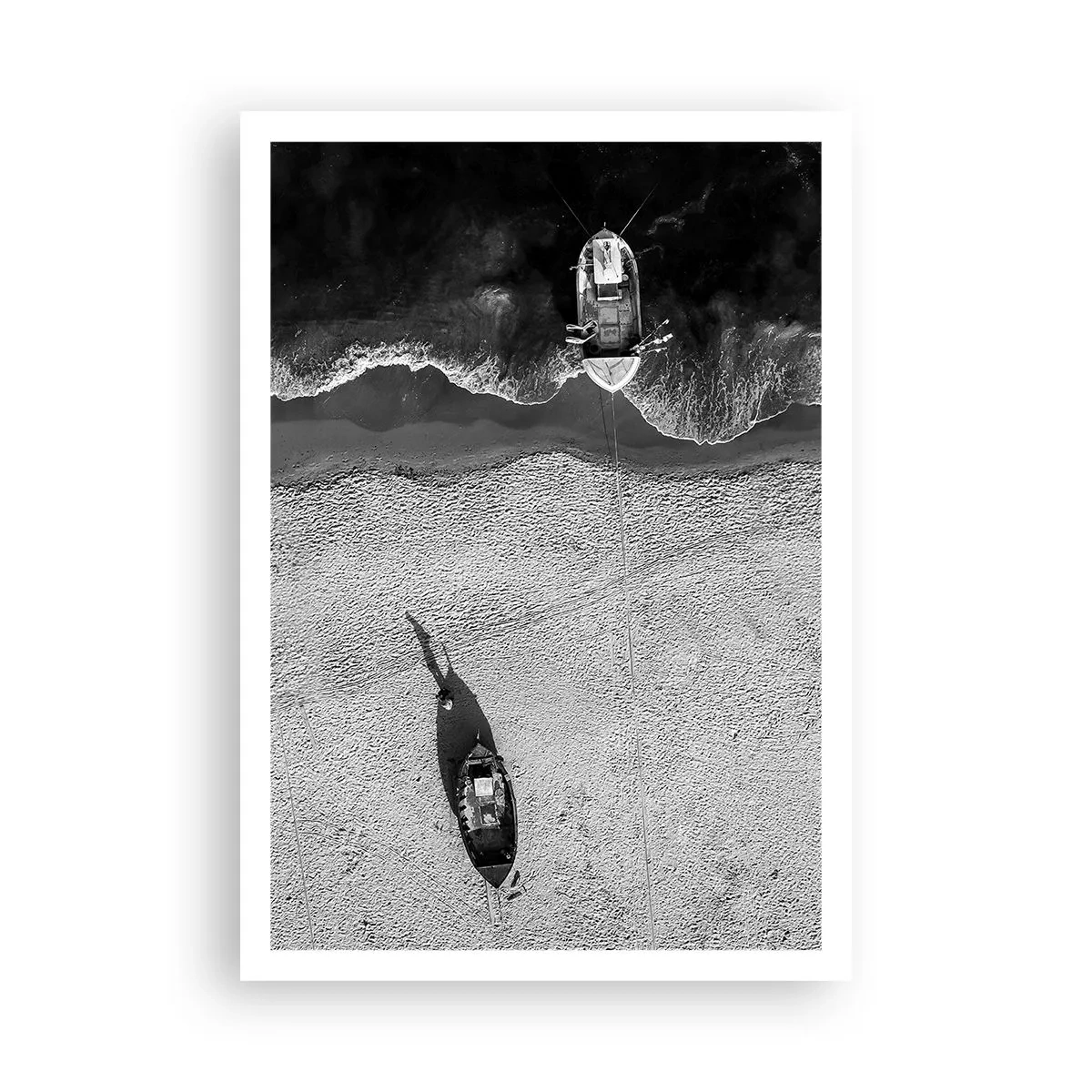 Poster - Immer noch am Ufer… - 70x100 cm