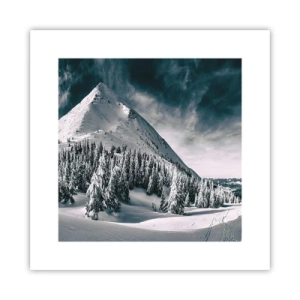 Poster - Das Land aus Schnee und Eis - 30x30 cm