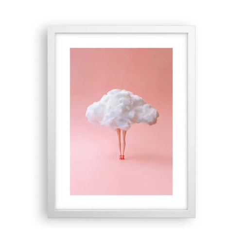 Poster in einem weißen Rahmen - Süßes Versprechen - 30x40 cm