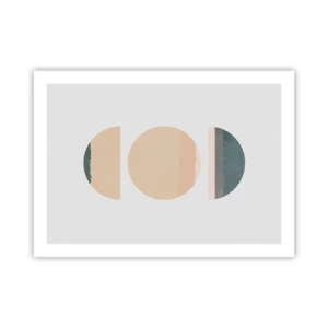 Poster - Ein Rad hinter dem anderen… - 70x50 cm