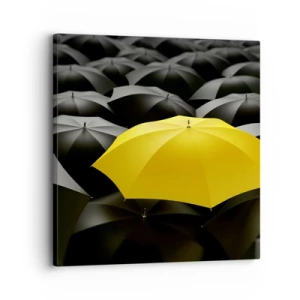 Bild auf Leinwand - Leinwandbild - Auf Wiedersehen Trauer - 30x30 cm