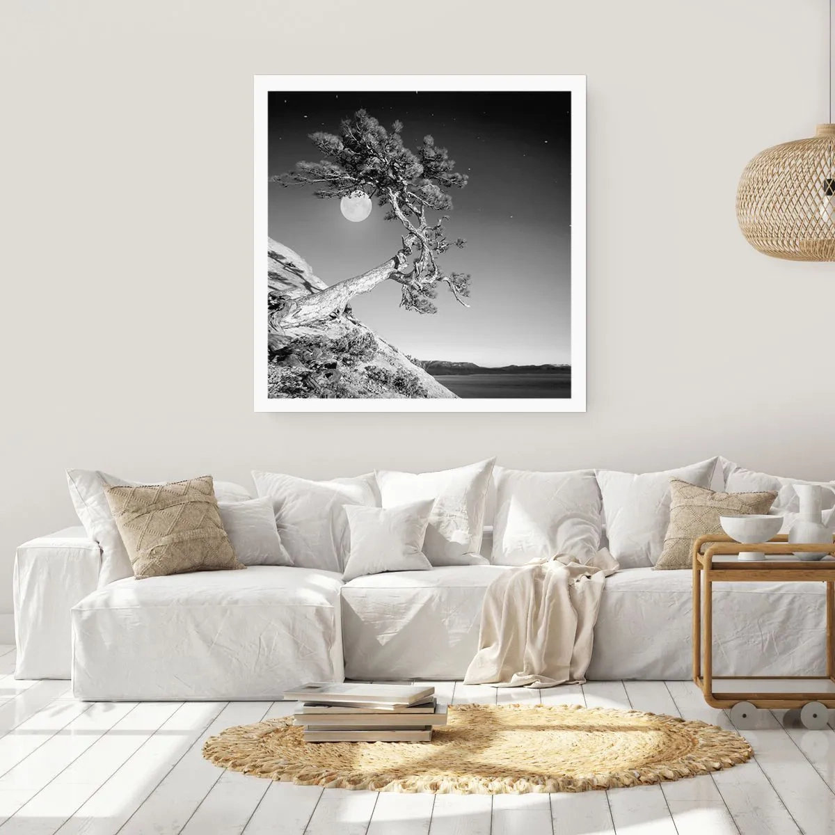 Poster - Siegreiche Kämpferin - 40x40 cm