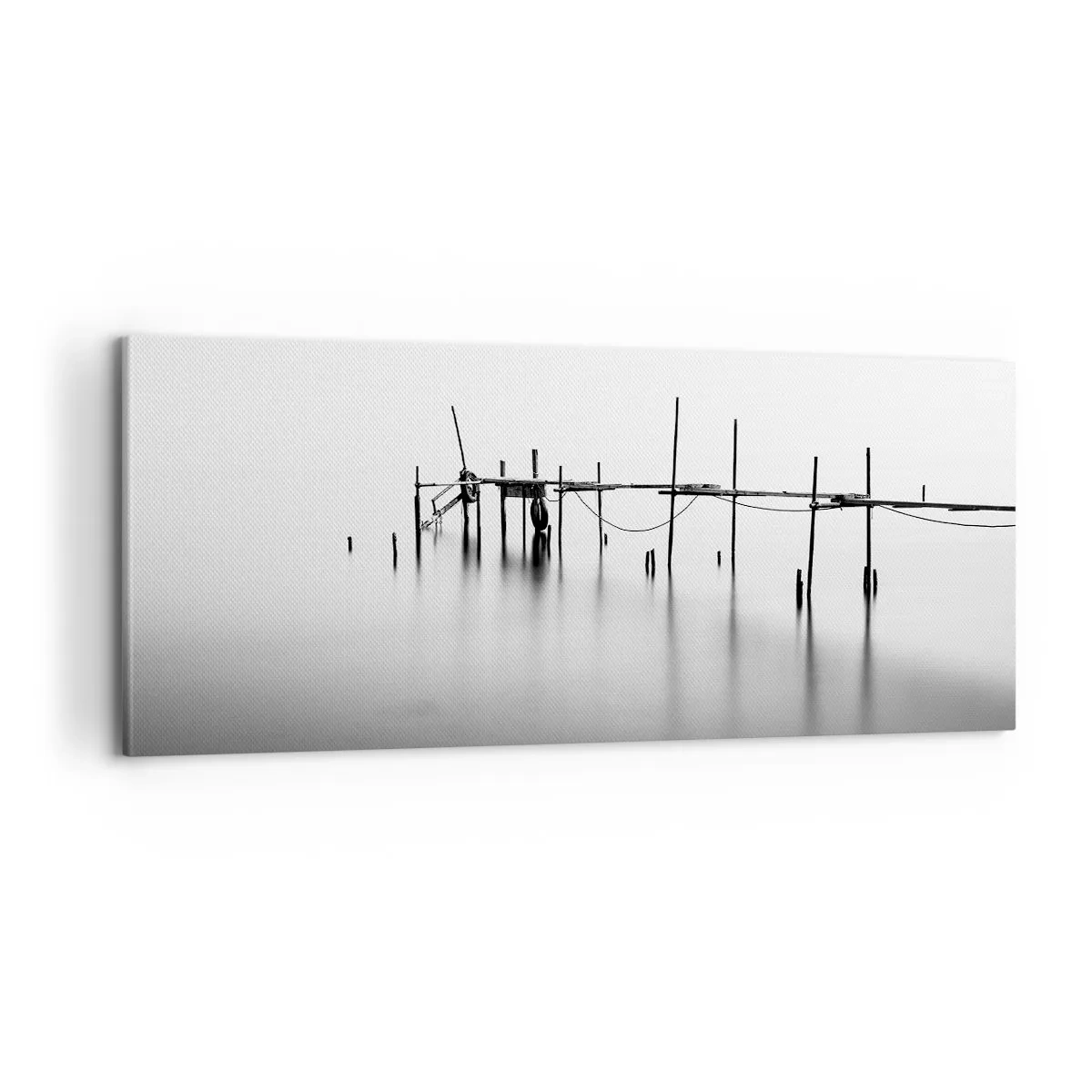 Bild auf Leinwand - Leinwandbild - Was ist, wenn es keine Welt gibt? - 100x40 cm