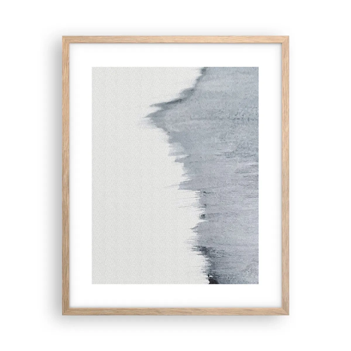 Poster in einem Rahmen aus heller Eiche - Mysteriöse Aufzeichnung - 40x50 cm