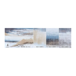 Fototapetenmuster Standard Eco - Winterkomposition - Winter, Stück, Pastell - 100x30 cm