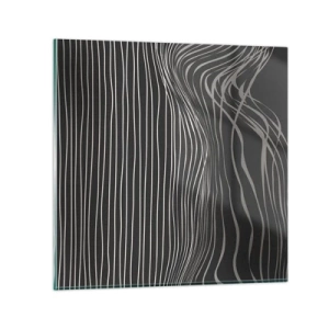 Glasbild - Bild auf glas - Rhythmus und Akzent - 30x30 cm