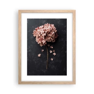 Poster in einem Rahmen aus heller Eiche - Wirklich romantisches Zeichen - 30x40 cm