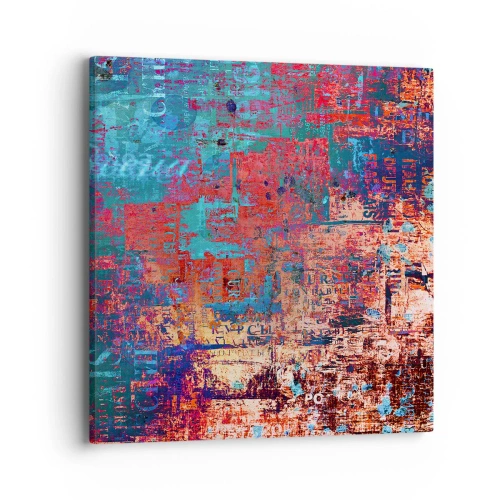 Bild auf Leinwand - Leinwandbild - Erinnerung und Vergessen - 40x40 cm