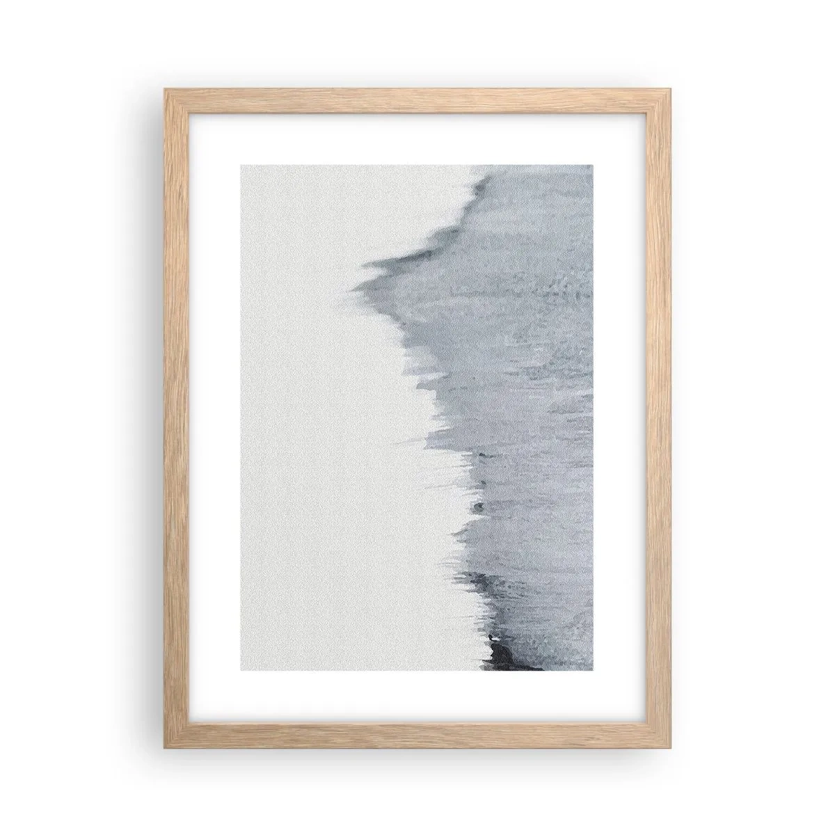 Poster in einem Rahmen aus heller Eiche - Mysteriöse Aufzeichnung - 30x40 cm