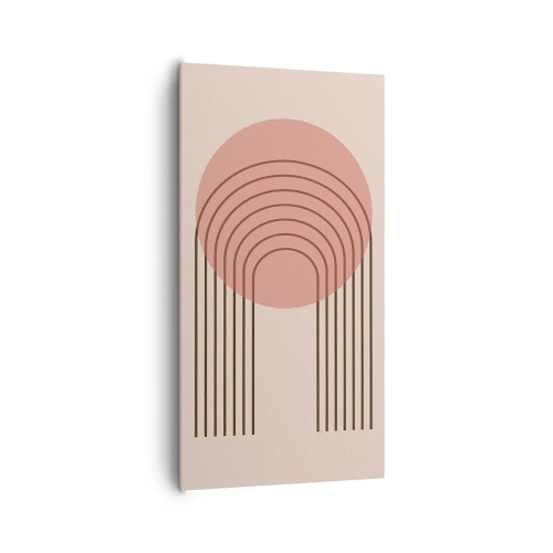 Bild auf Leinwand - Leinwandbild - Unwiderstehliche Anziehungskraft - 65x120 cm