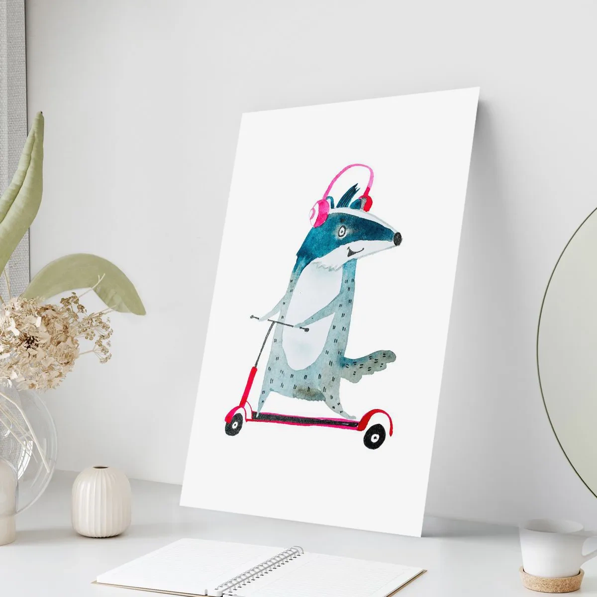 Poster - Dachsfreude - 70x100 cm