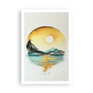 Poster - Im Kreis der Schönheit - 61x91 cm