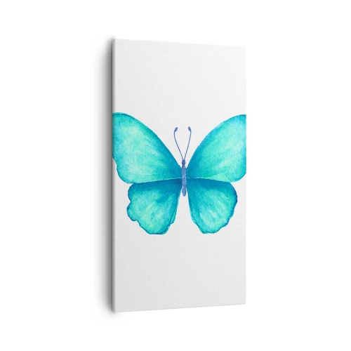 Bild auf Leinwand - Leinwandbild - Türkis von Natur aus - 55x100 cm