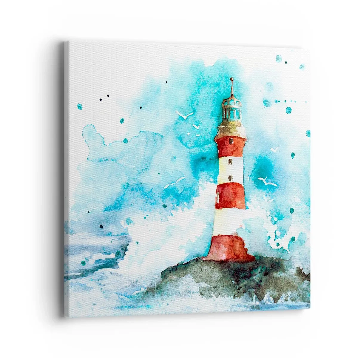 Bild auf Leinwand - Leinwandbild - Einheit der Elemente - 40x40 cm