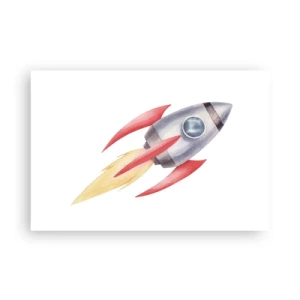 Poster - Höher, schneller, weiter - 91x61 cm