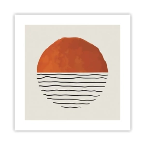 Poster - Im japanischen Klima - 40x40 cm