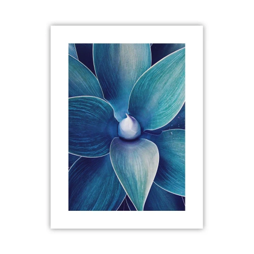 Poster - Bläulich vom Himmel - 30x40 cm