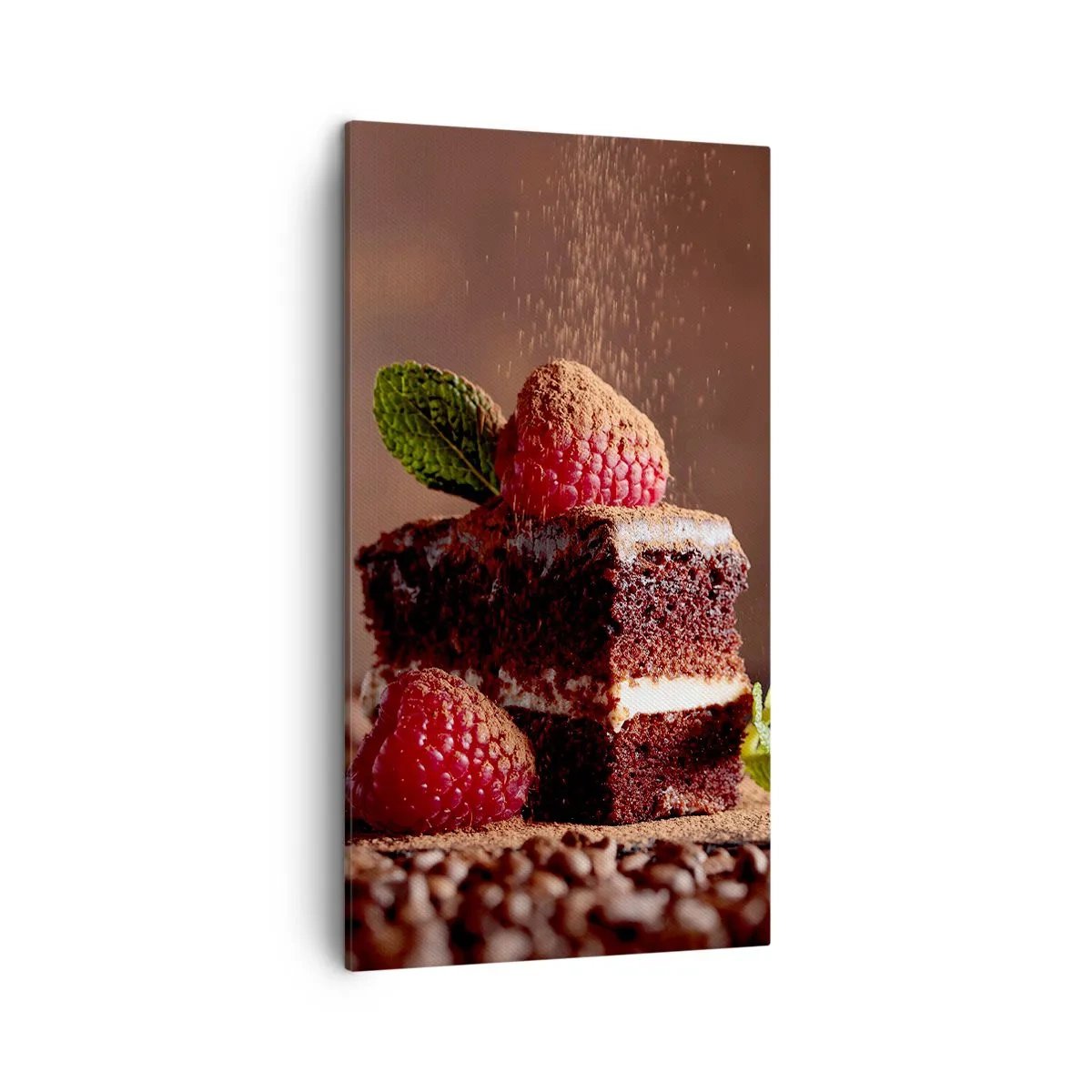 Bild auf Leinwand - Leinwandbild - Das Leben ist süß - 45x80 cm