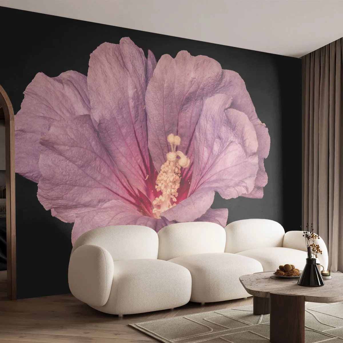 Fototapete Standard Eco - Direkt ins Herz - Blume, Stück, Grafik - 200x140 cm