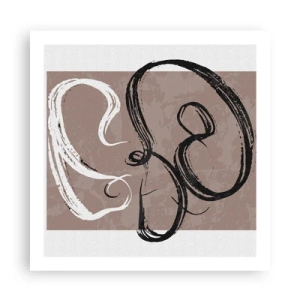 Poster - Komposition – die Suche nach Fülle - 60x60 cm