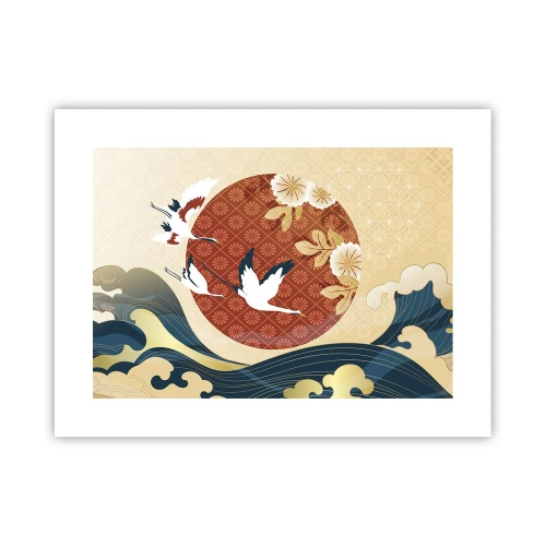 Poster - Japanisches Märchen - 40x30 cm