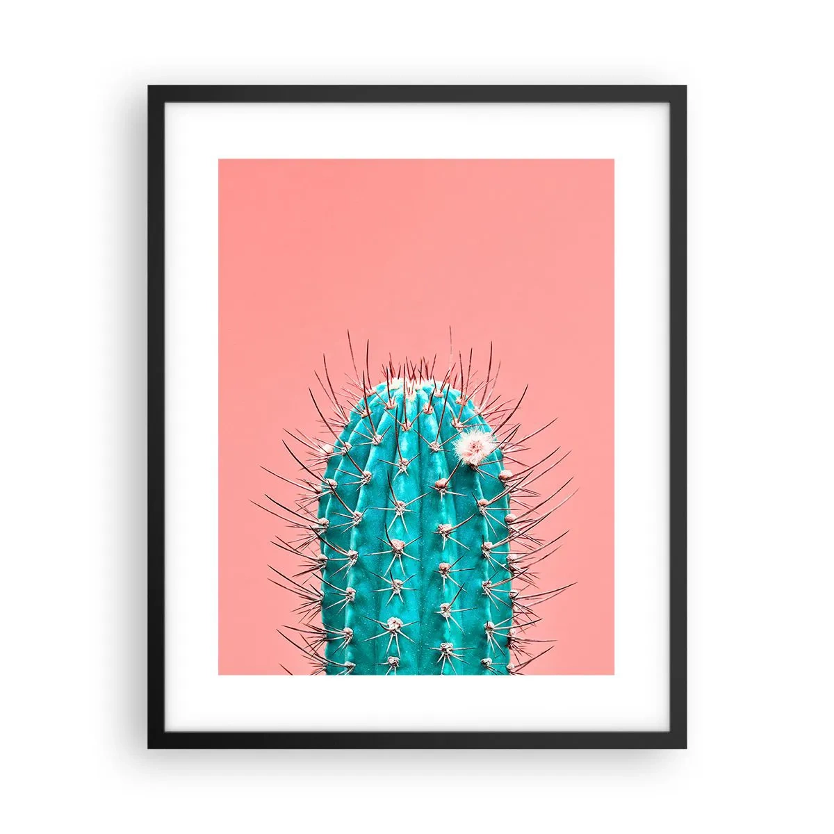 Poster in einem schwarzem Rahmen - Schau einfach hin - 40x50 cm