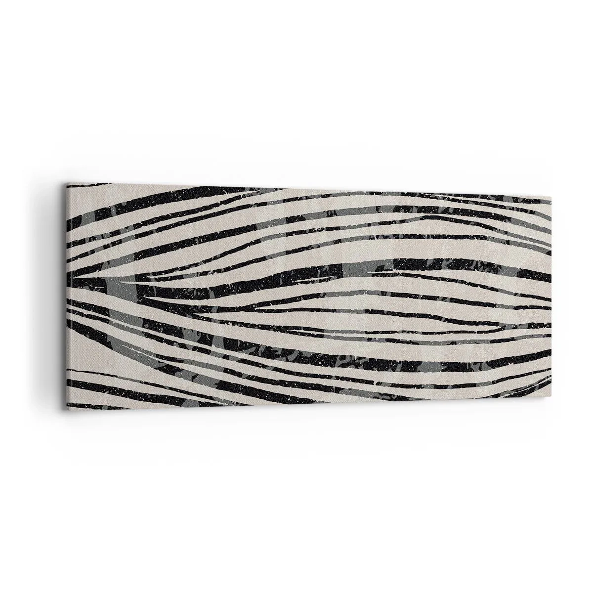 Bild auf Leinwand - Leinwandbild - Linienpool - 100x40 cm