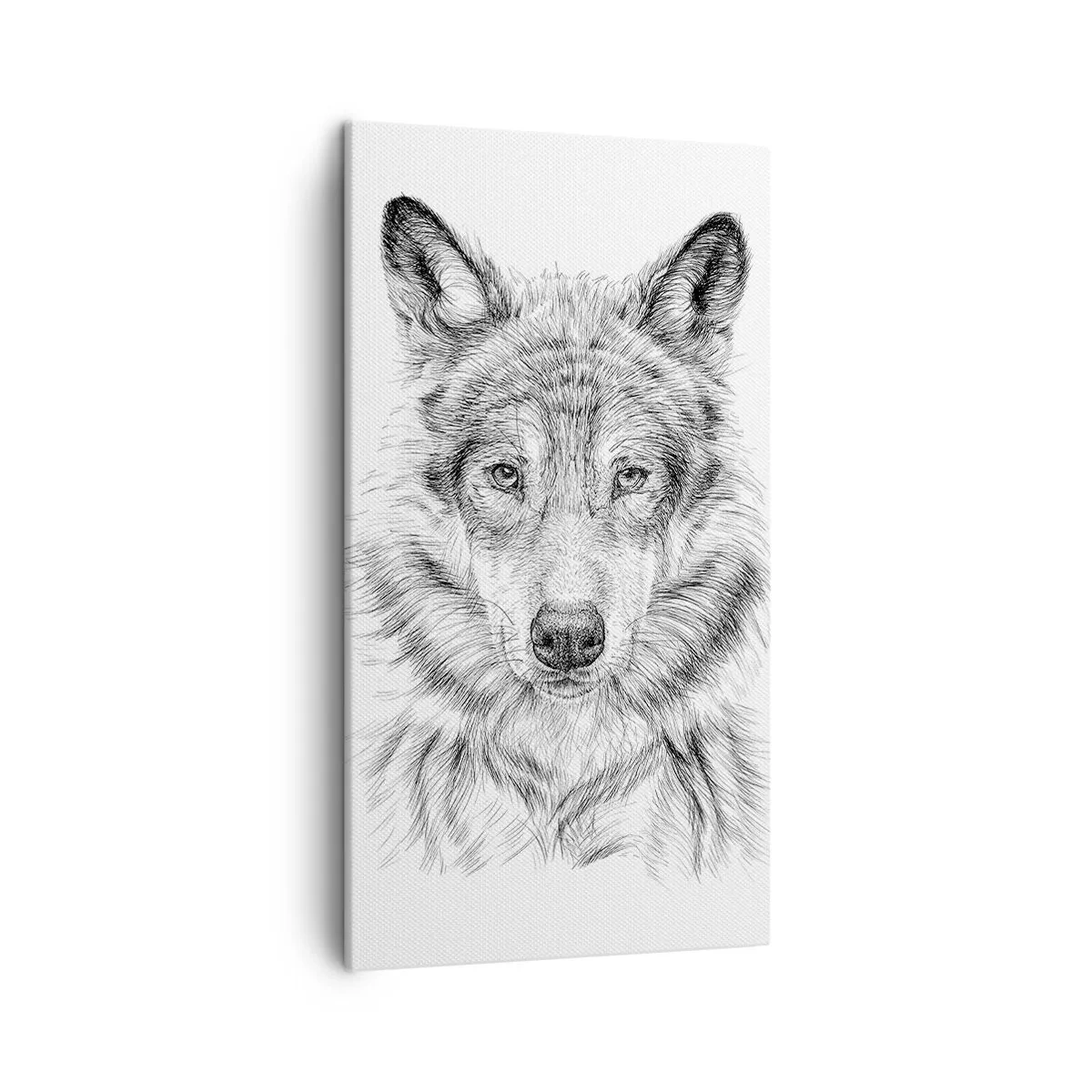 Bild auf Leinwand - Leinwandbild - Ein geborener Anführer - 45x80 cm