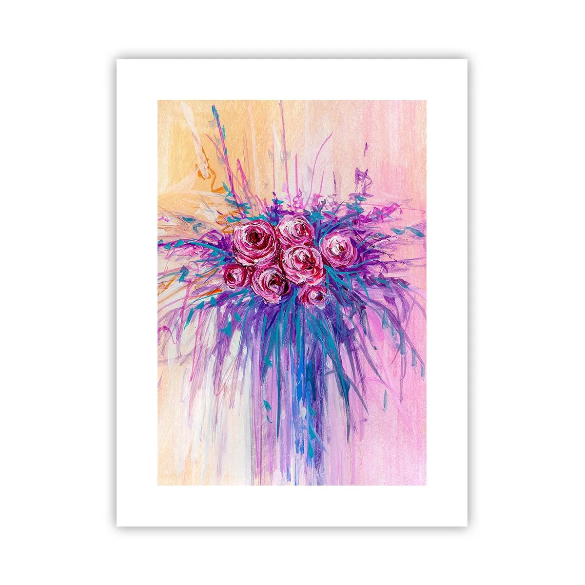 Poster - Rosenbrunnen - 30x40 cm