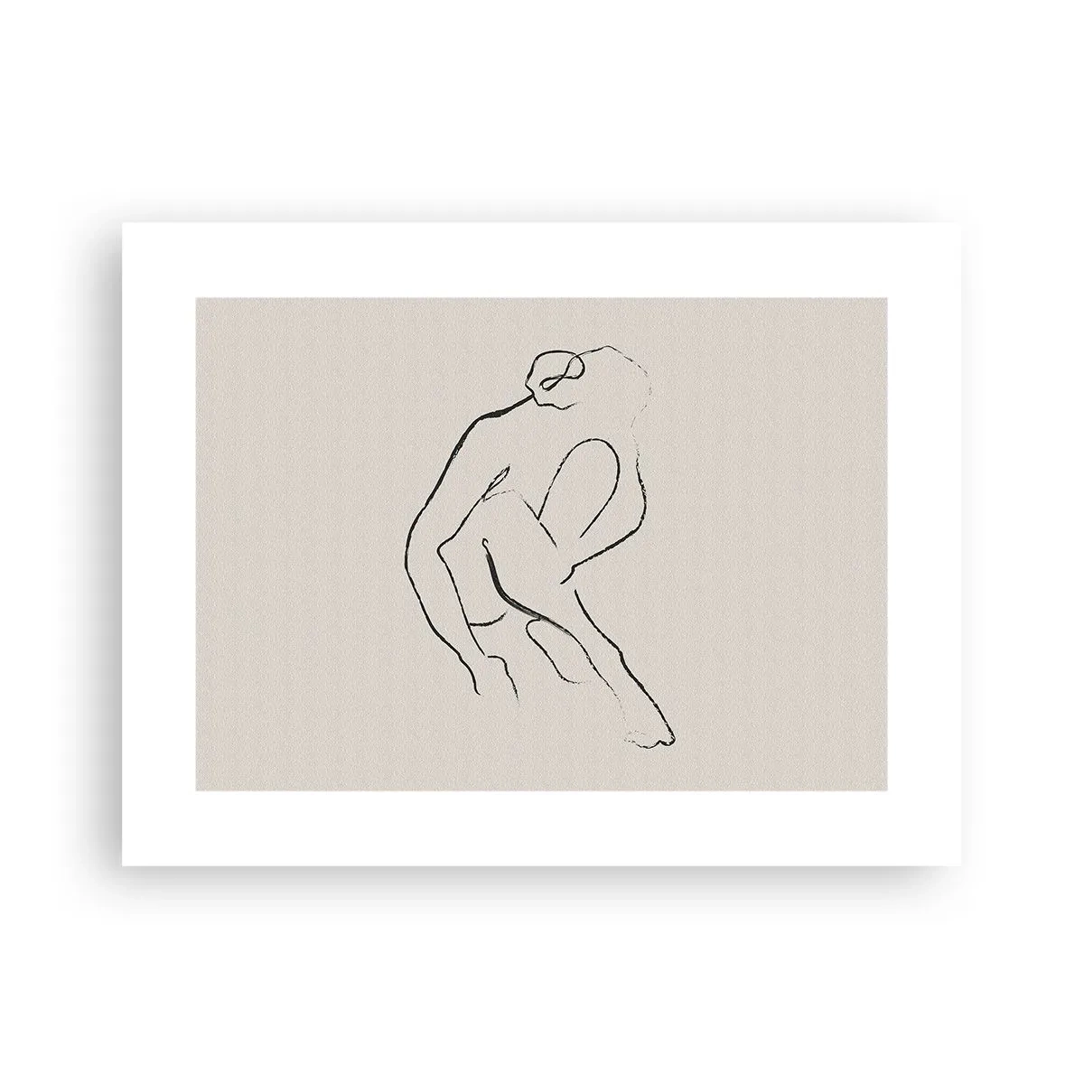 Poster - Intime Skizze - 40x30 cm