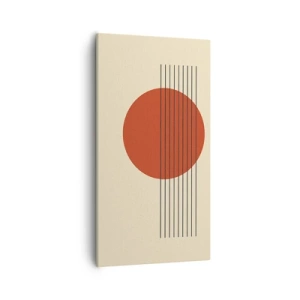 Bild auf Leinwand - Leinwandbild - Immer wieder und weiter - 55x100 cm