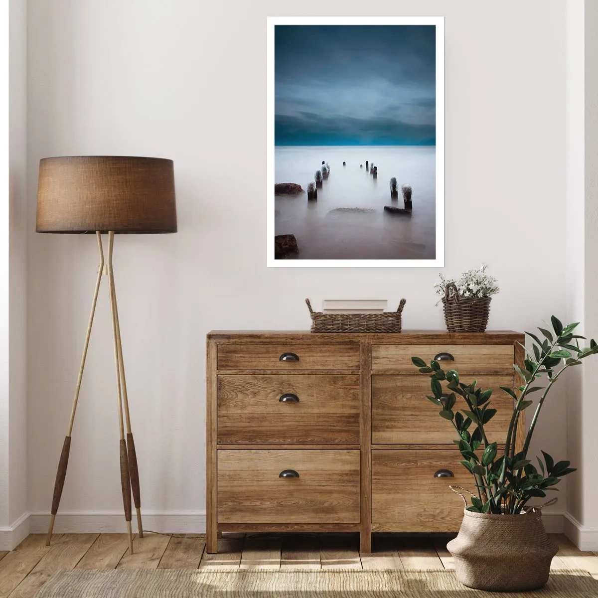Poster - Nachdenklicher See - 30x40 cm
