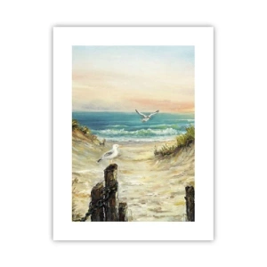 Poster - Windlose Abgeschiedenheit - 30x40 cm