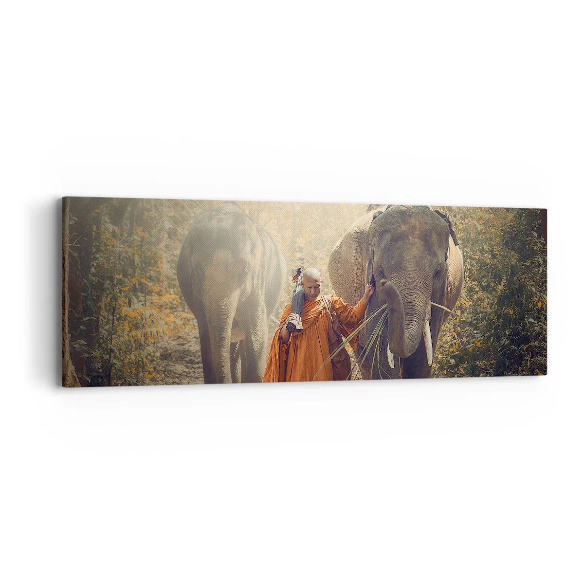 Bild auf Leinwand - Leinwandbild - Volles Verständnis - 90x30 cm