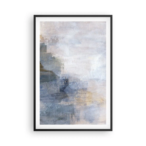 Poster in einem schwarzem Rahmen - Farbtöne und Akkorde - 61x91 cm