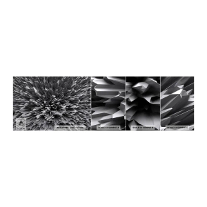 Fototapetenmuster Standard Eco - Härter kann es nicht werden - 3D, Modern, Dreidimensional - 100x30 cm