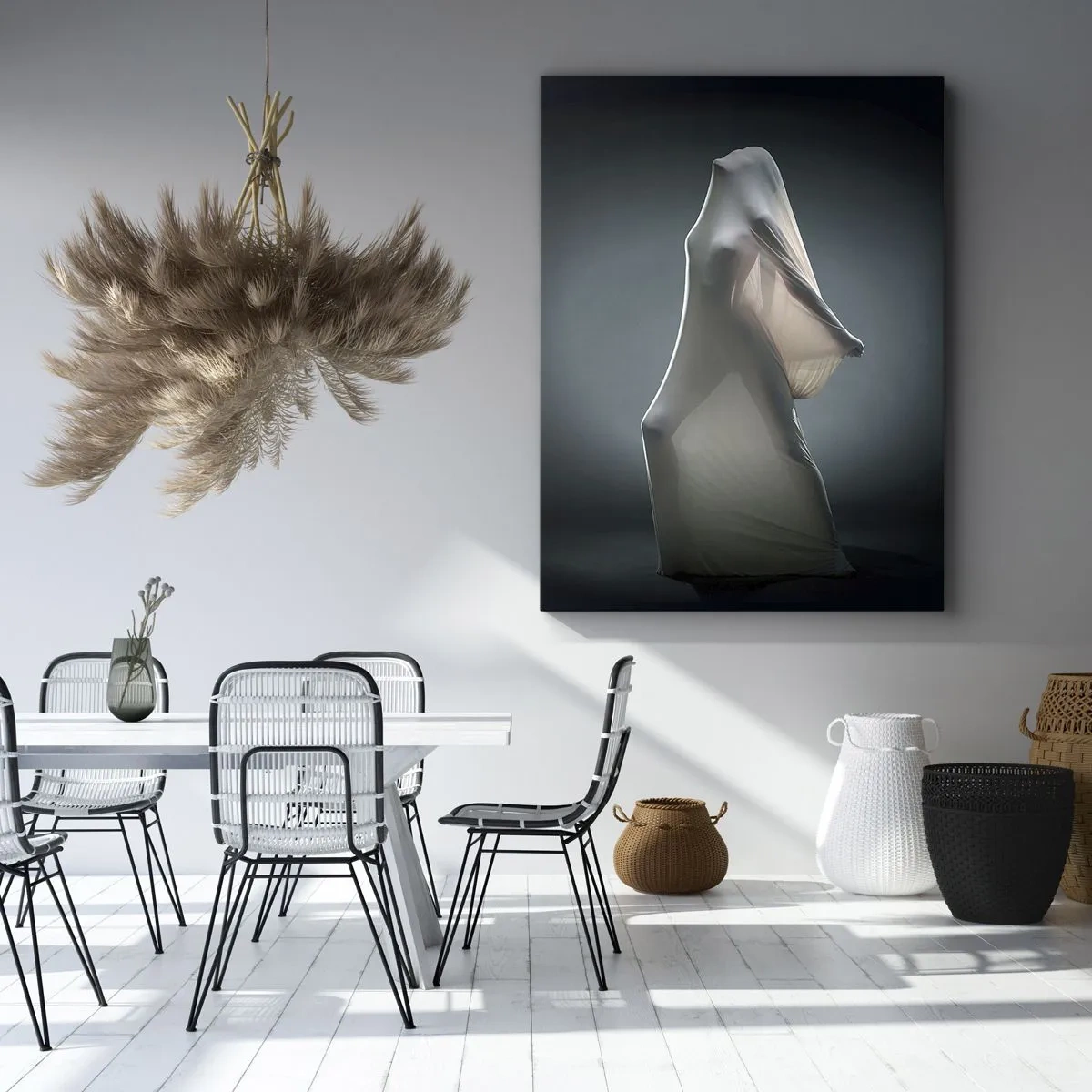 Bild auf Leinwand - Leinwandbild - Versteckte Wünsche - 45x80 cm